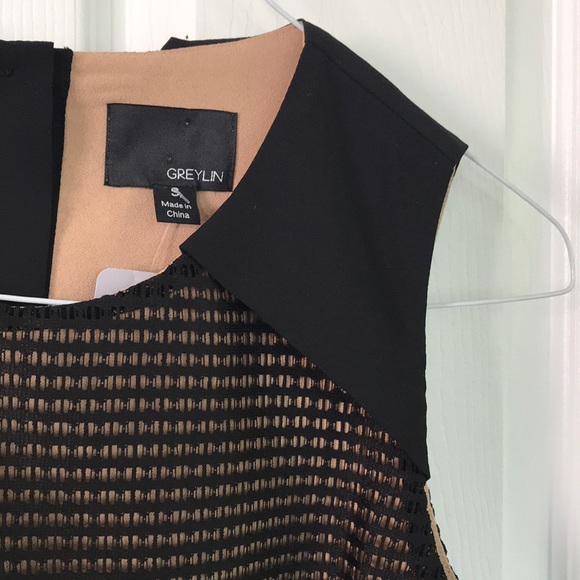 ANTHROPOLOGIE Stunning black Greylin blouse NWT - Picture 5 of 8